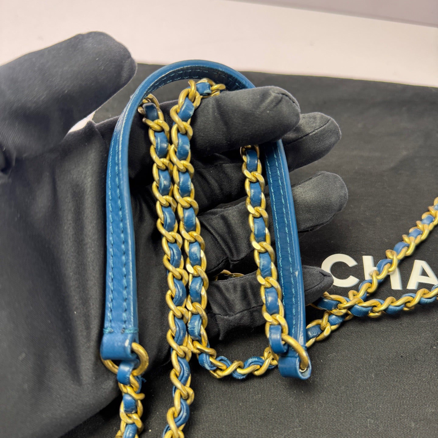 Chanel - Timeless/Classique - Leather - Blue - (mini)