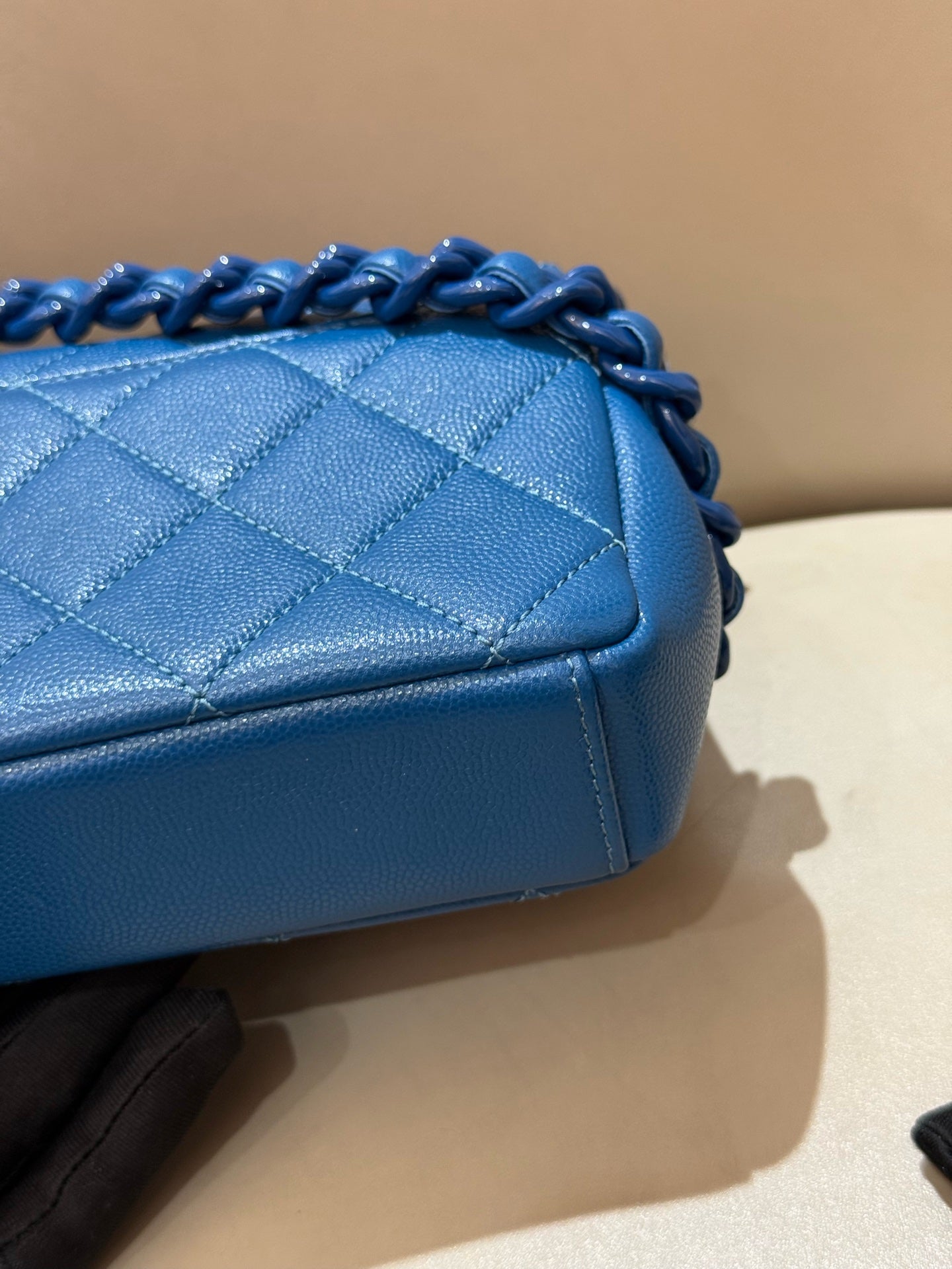 Chanel - Timeless/Classique - Leather - Blue - (mini)