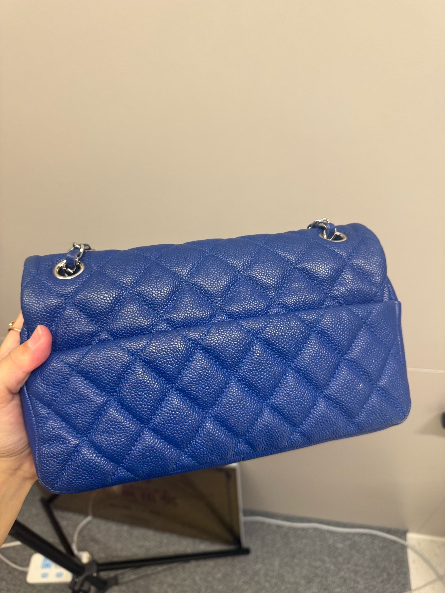 Chanel - Timeless/Classique - Leather - Blue - (mini)
