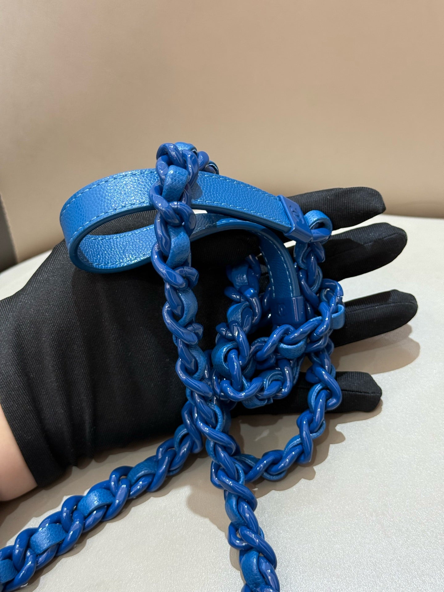 Chanel - Timeless/Classique - Leather - Blue - (mini)