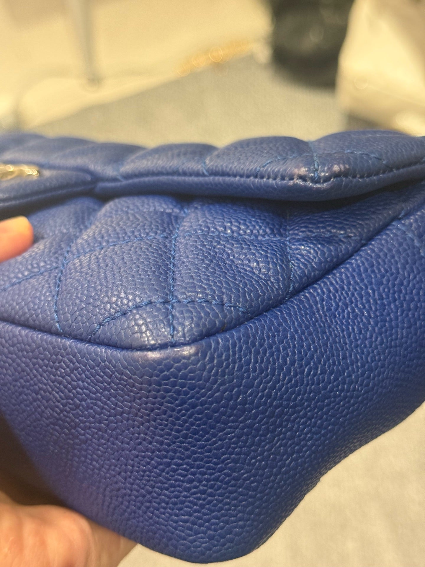 Chanel - Timeless/Classique - Leather - Blue - (mini)