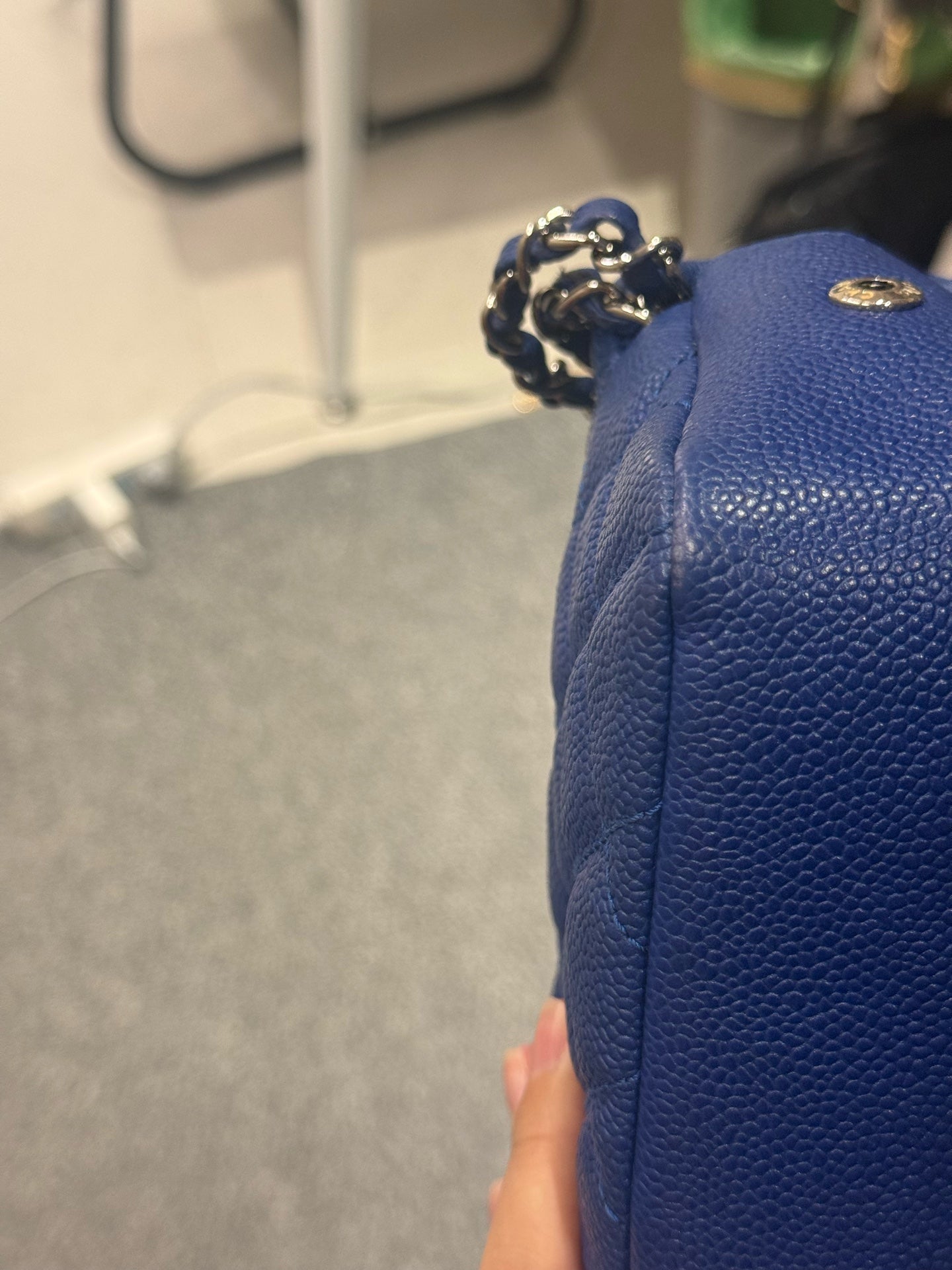 Chanel - Timeless/Classique - Leather - Blue - (mini)