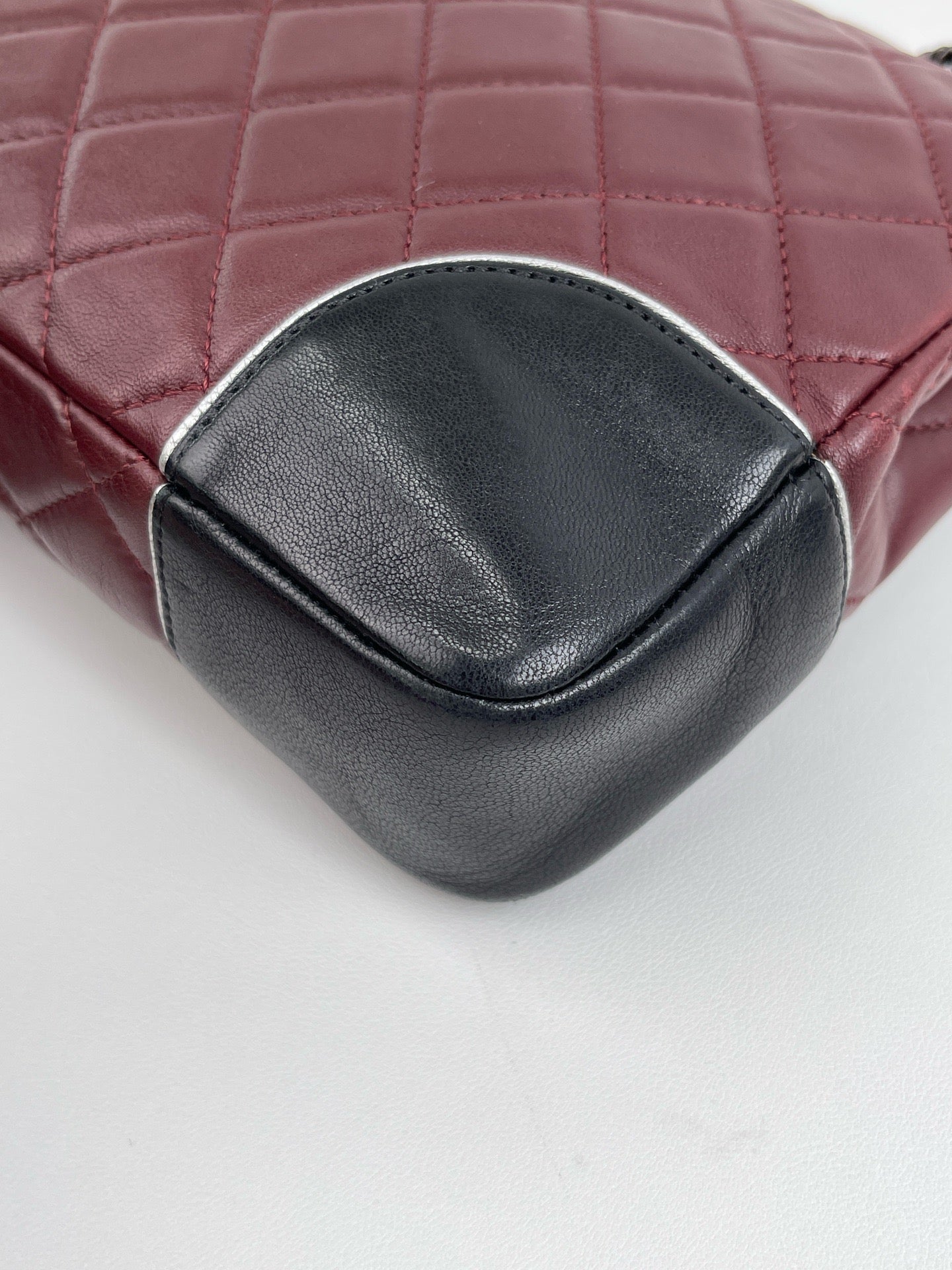 Chanel - Timeless/Classique - Leather - Burgundy - (medium)