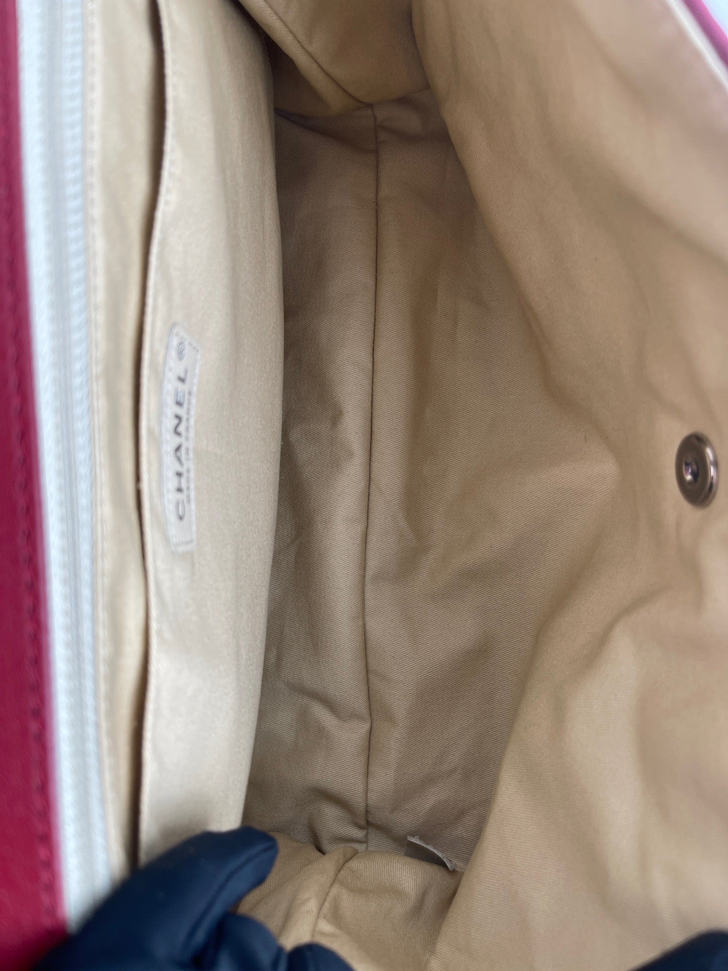 Chanel - Timeless/Classique - Leather - Burgundy - (medium)