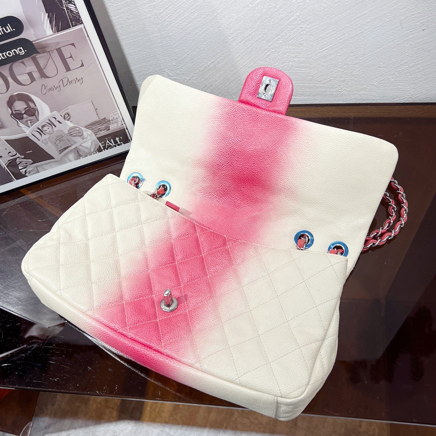 Chanel - Timeless/Classique - Leather - Multicolour - (large)