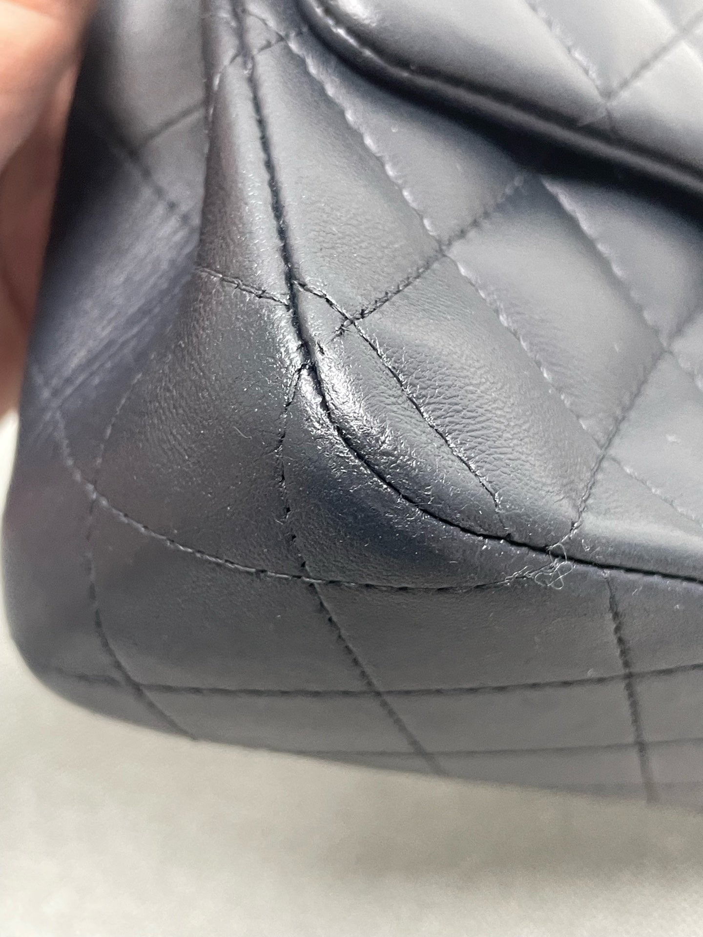 Chanel - Timeless/Classique - Leather - Navy - (mini)