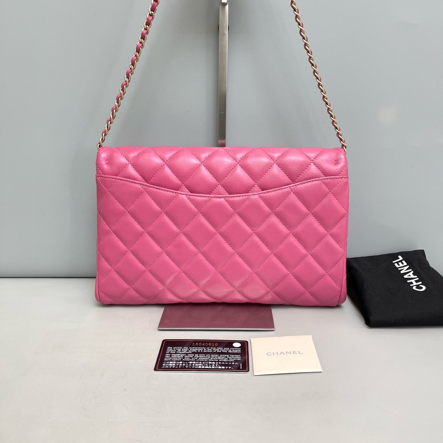 Chanel - Timeless/Classique - Leather - Pink - (medium)