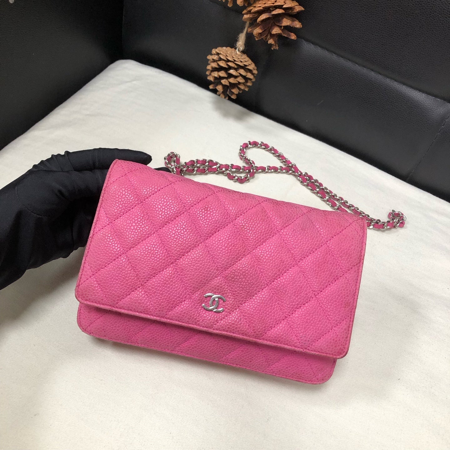Chanel - Timeless/Classique - Leather - Pink - (mini)