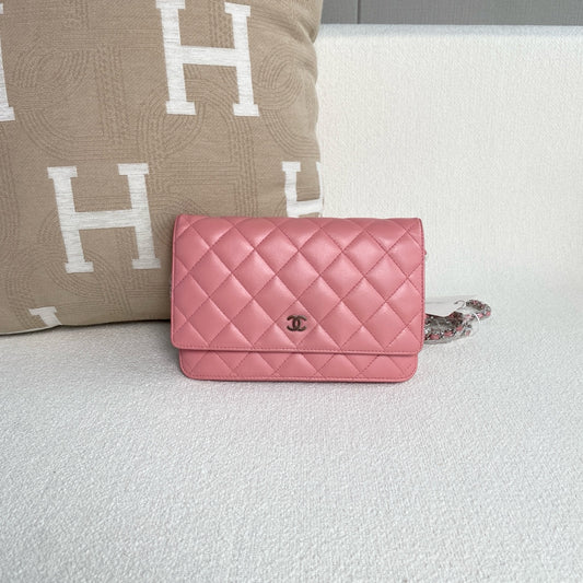 Chanel - Timeless/Classique - Leather - Pink - (mini)