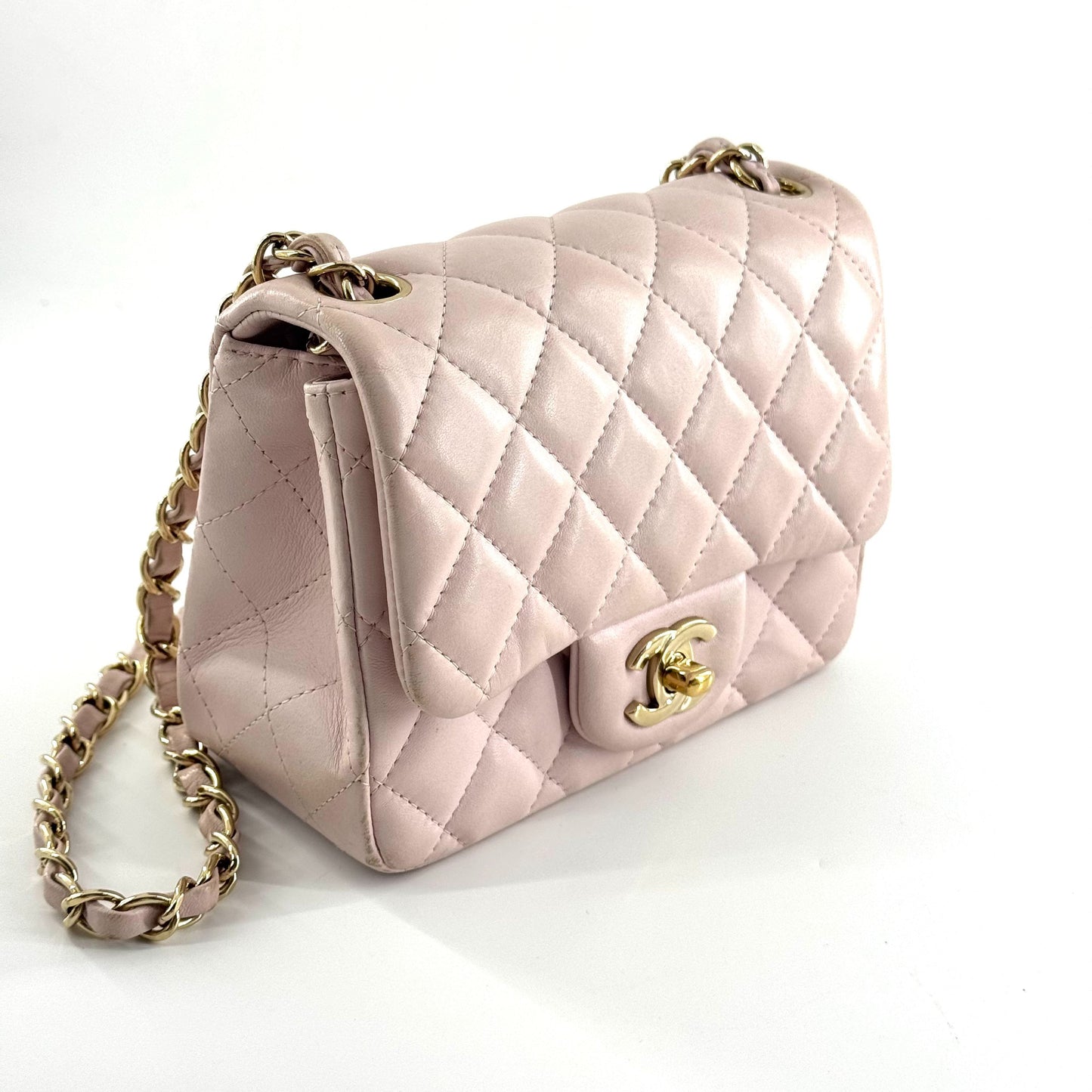 Chanel - Timeless/Classique - Leather - Pink - (mini)