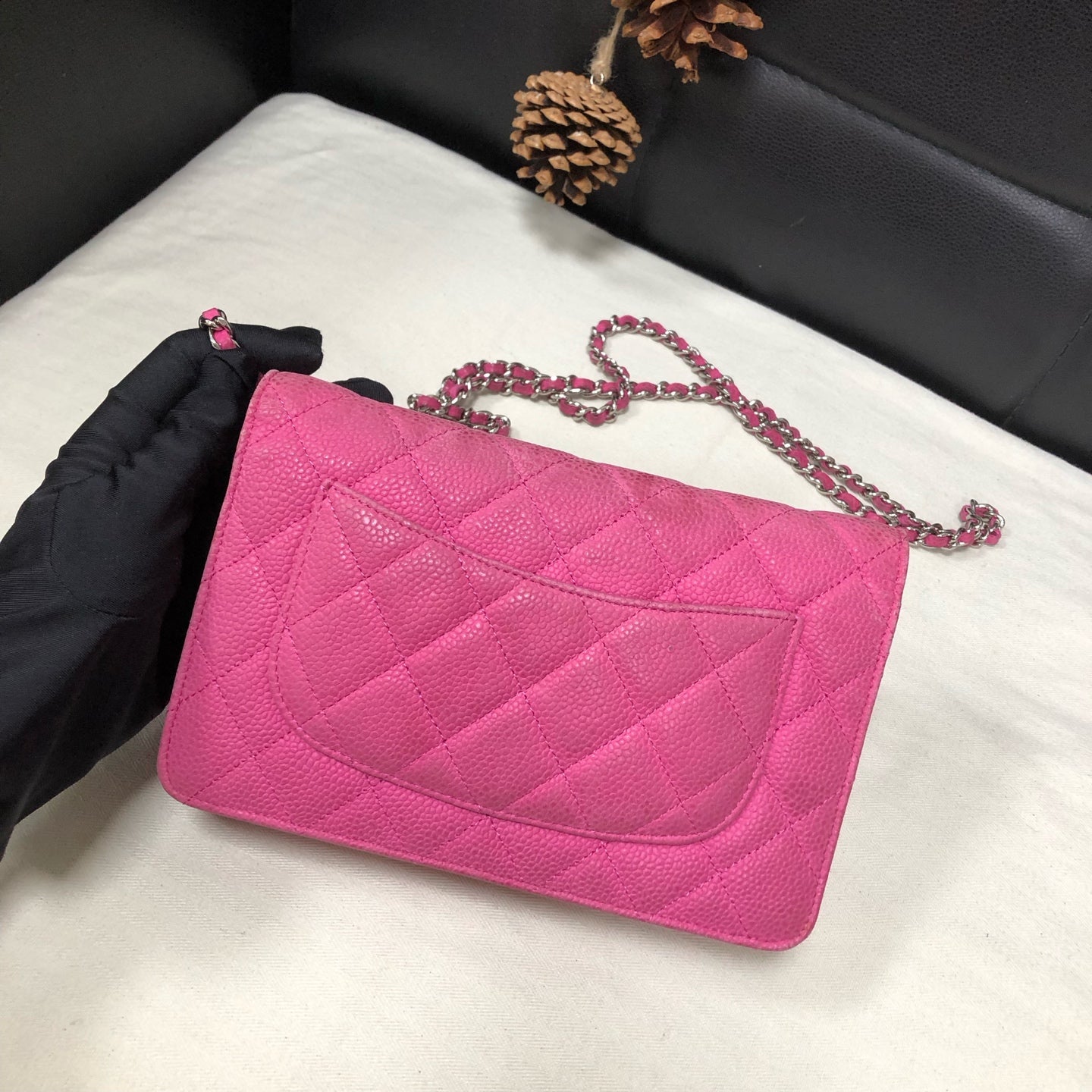 Chanel - Timeless/Classique - Leather - Pink - (mini)