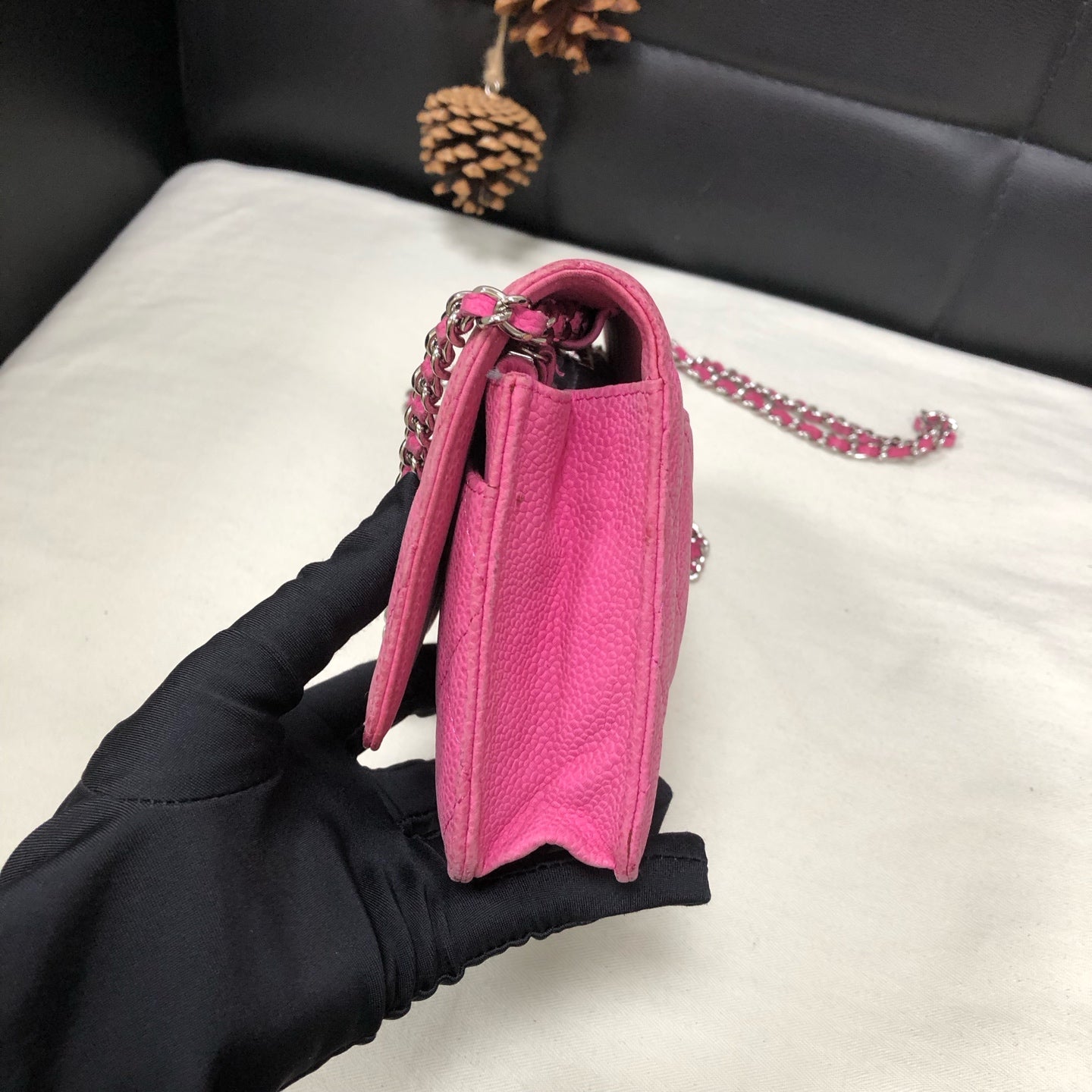 Chanel - Timeless/Classique - Leather - Pink - (mini)