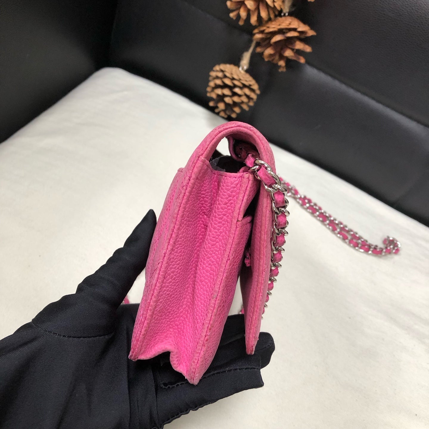 Chanel - Timeless/Classique - Leather - Pink - (mini)