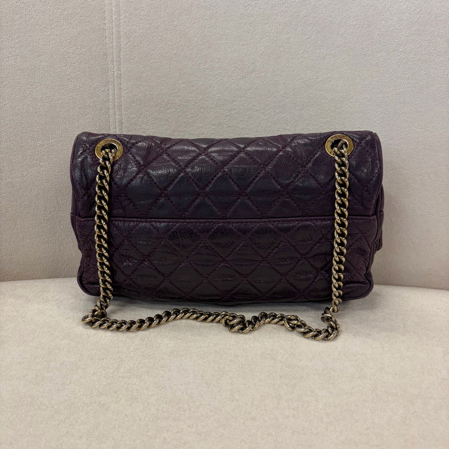Chanel - Timeless/Classique - Leather - Purple - (medium)
