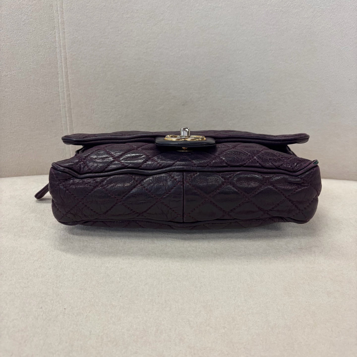 Chanel - Timeless/Classique - Leather - Purple - (medium)