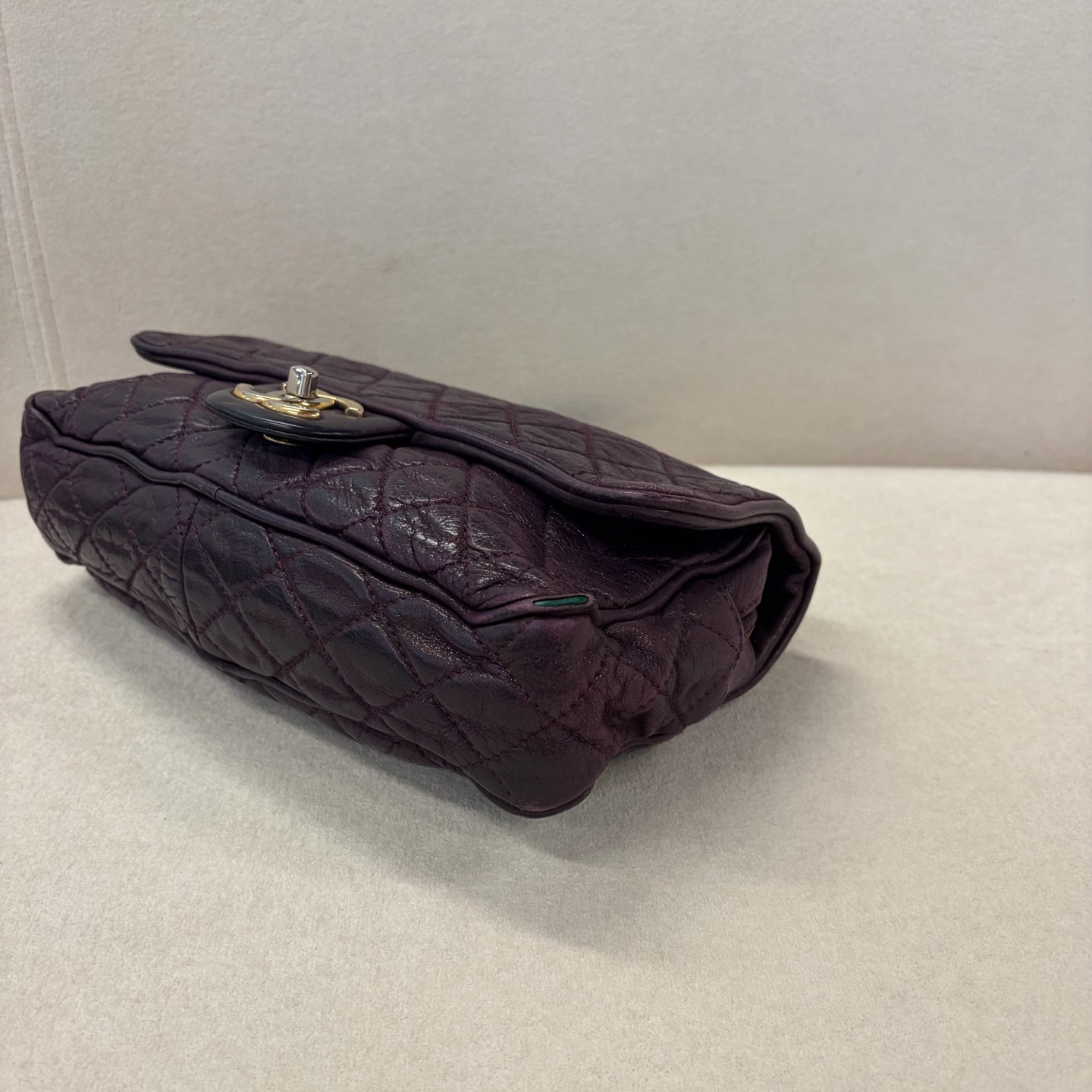Chanel - Timeless/Classique - Leather - Purple - (medium)
