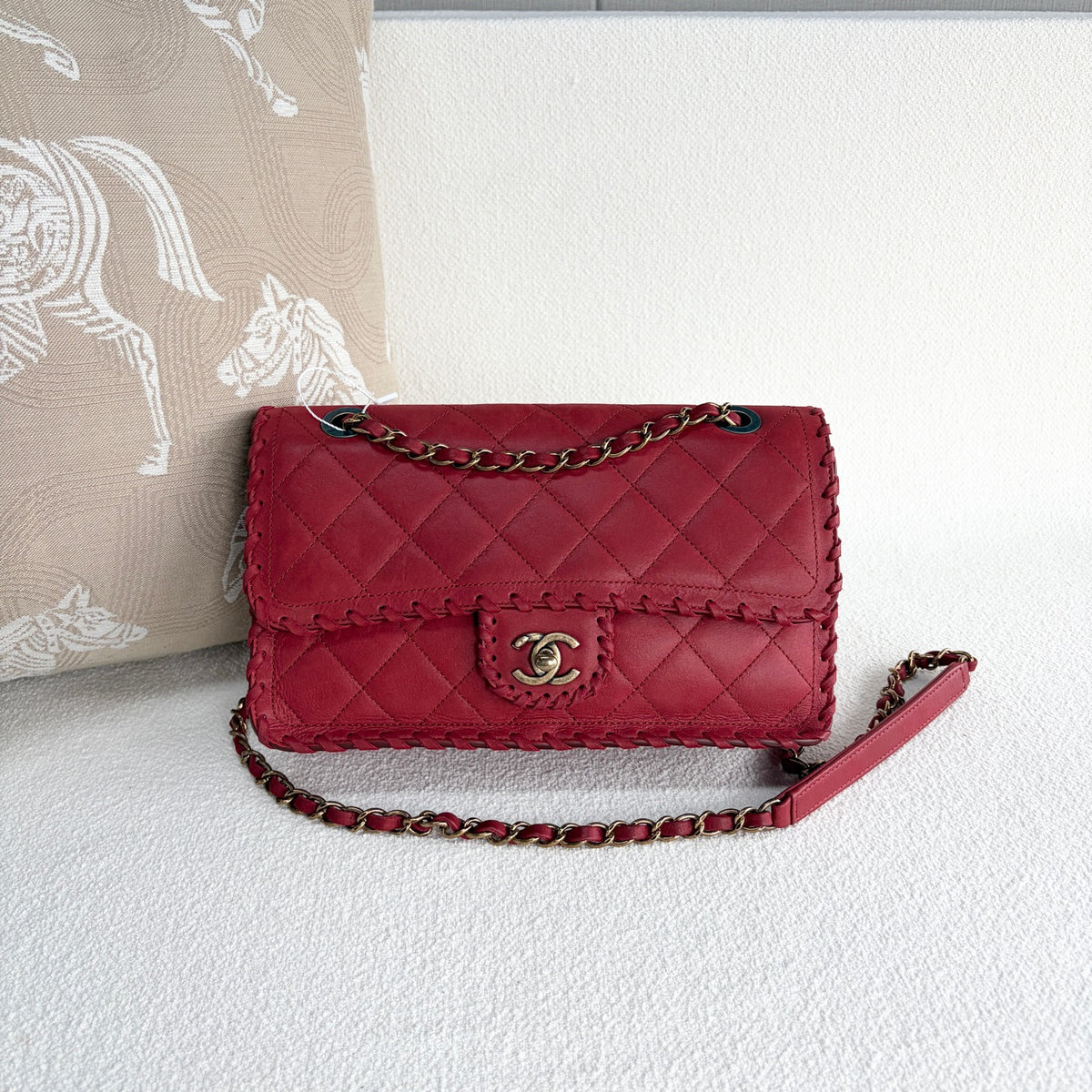 Chanel - Timeless/Classique - Leather - Red