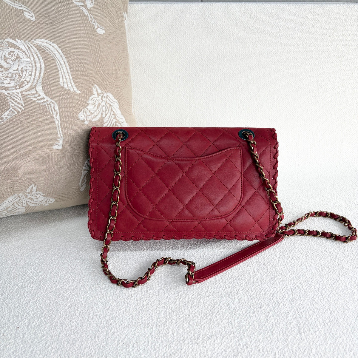 Chanel - Timeless/Classique - Leather - Red
