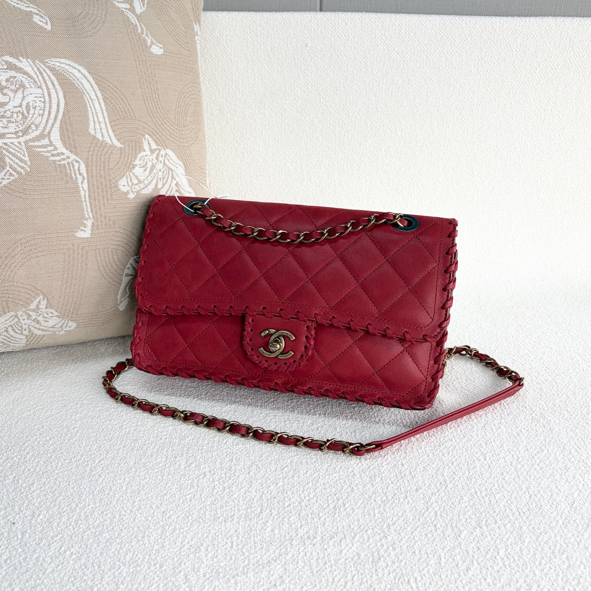 Chanel - Timeless/Classique - Leather - Red