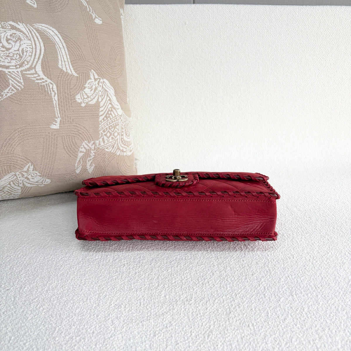 Chanel - Timeless/Classique - Leather - Red