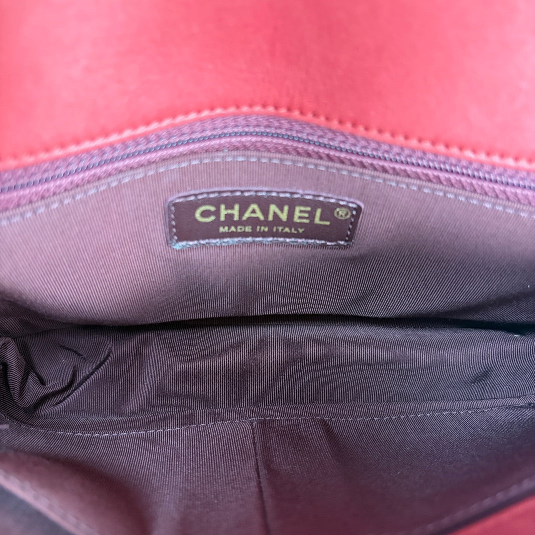 Chanel - Timeless/Classique - Leather - Red