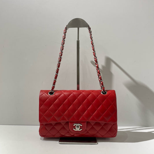 Chanel - Timeless/Classique - Leather - Red - (medium)