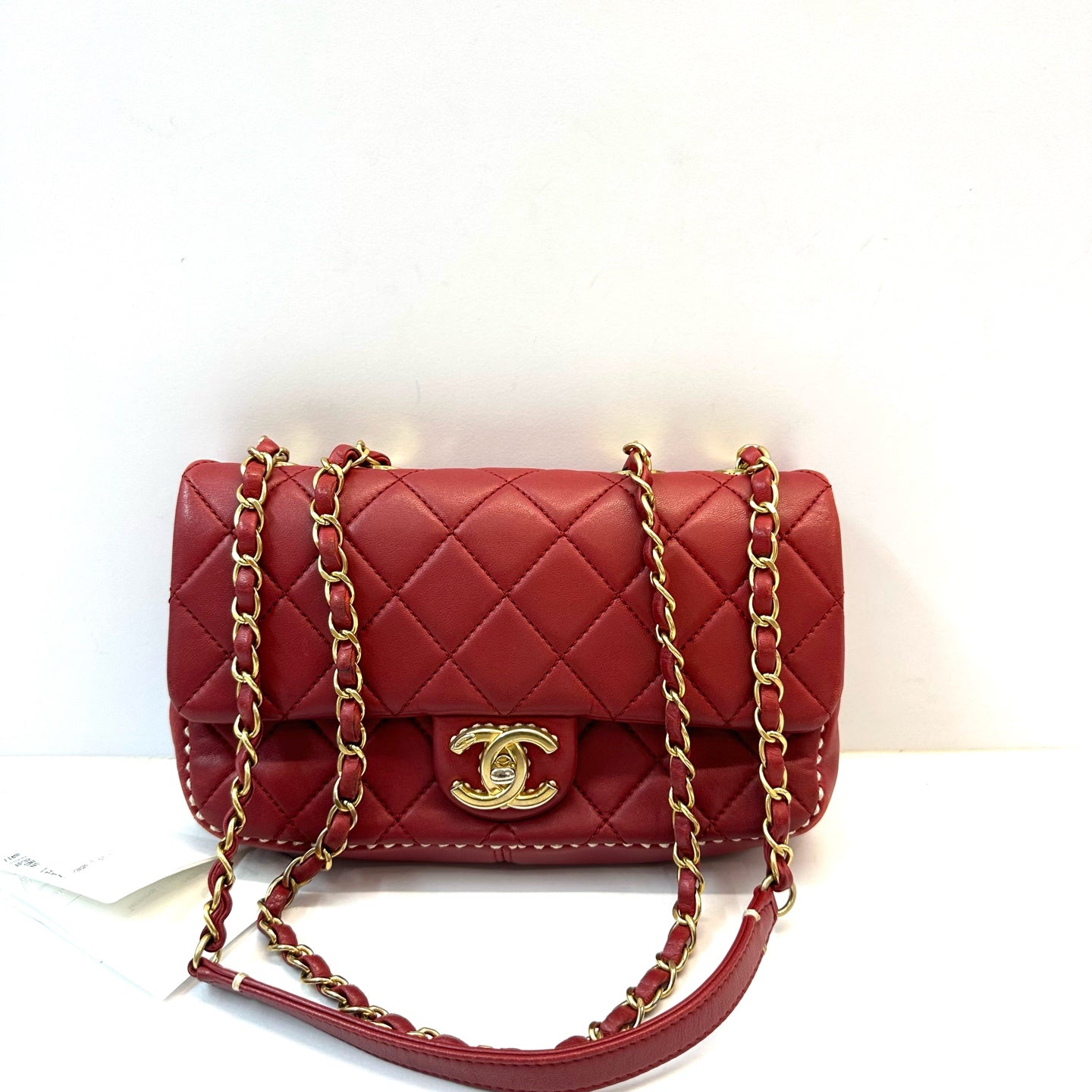 Chanel - Timeless/Classique - Leather - Red - (mini)