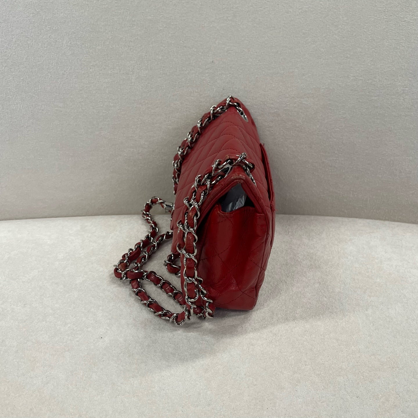Chanel - Timeless/Classique - Leather - Red - (mini)