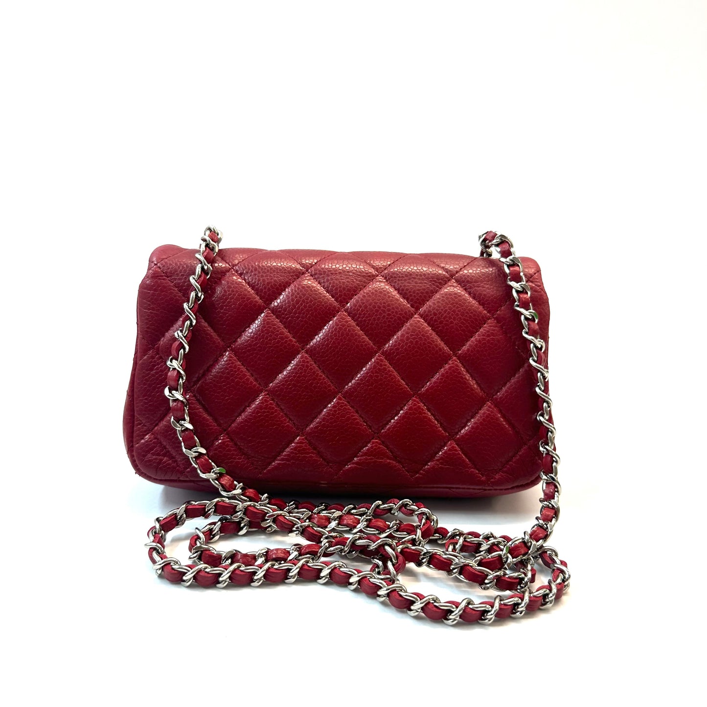 Chanel - Timeless/Classique - Leather - Red - (mini)