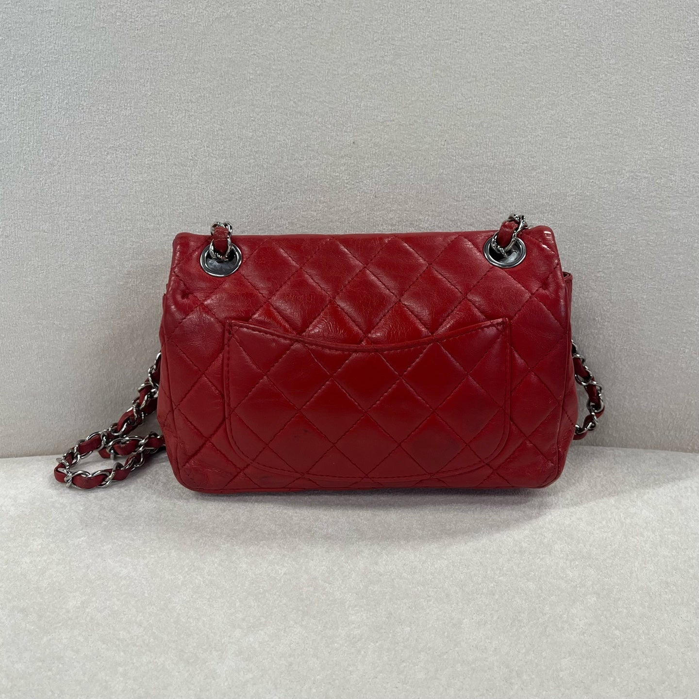 Chanel - Timeless/Classique - Leather - Red - (mini)