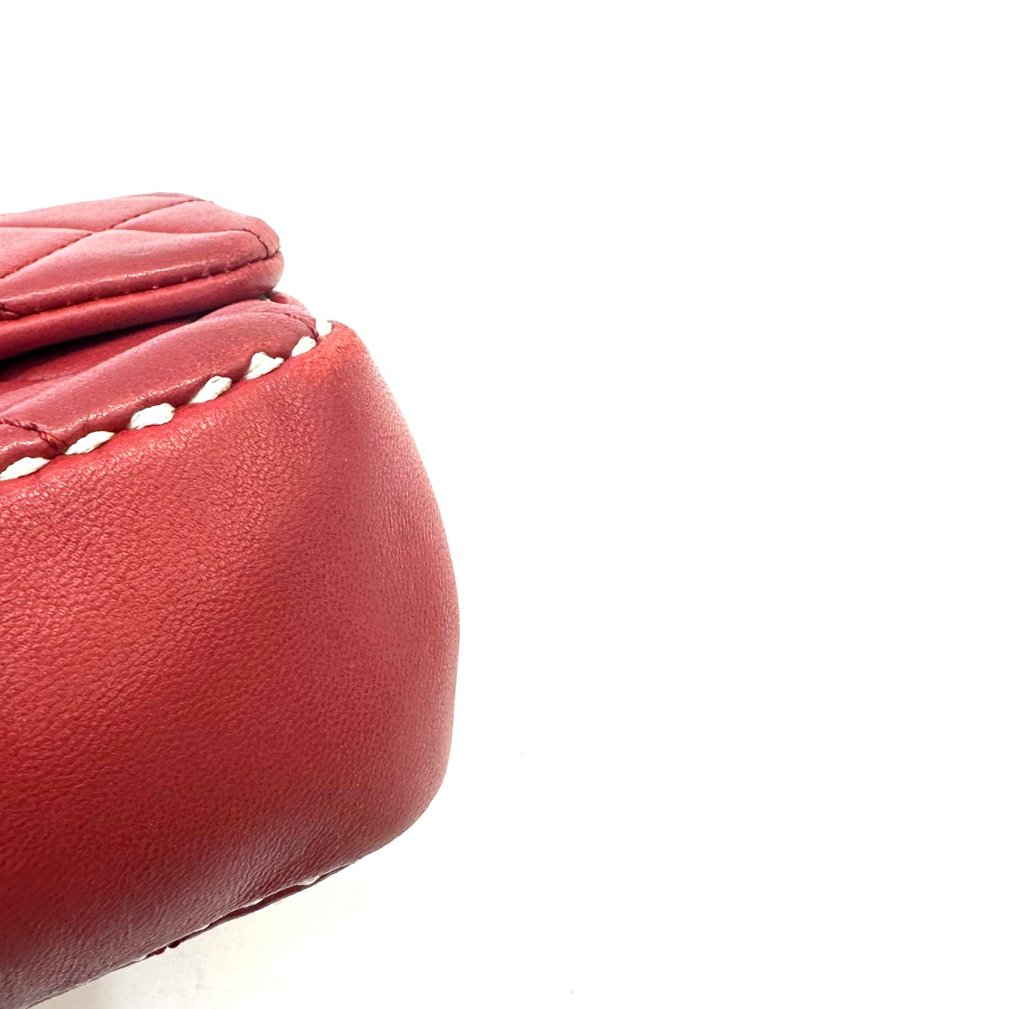Chanel - Timeless/Classique - Leather - Red - (mini)