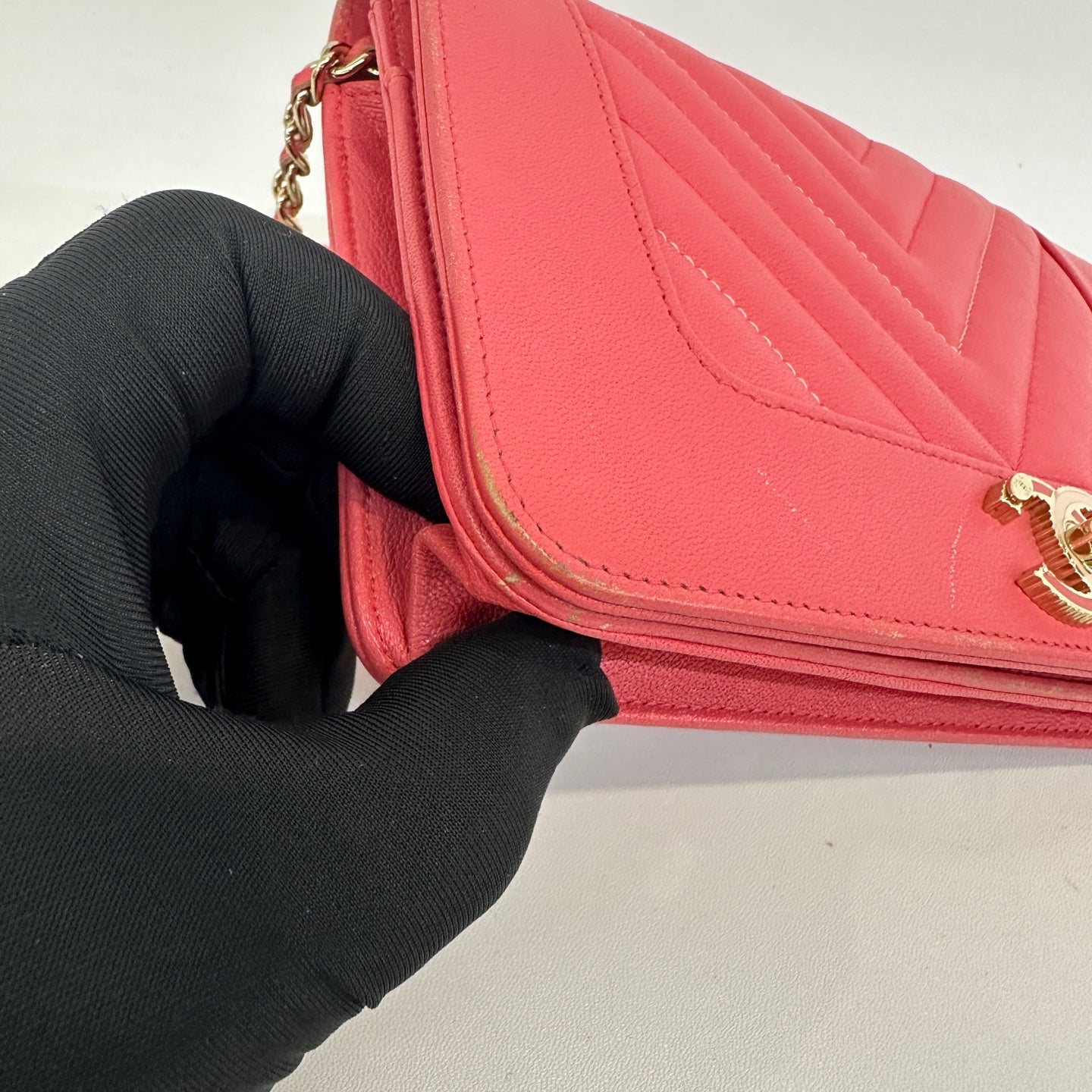 Chanel - Timeless/Classique - Leather - Red - (mini)