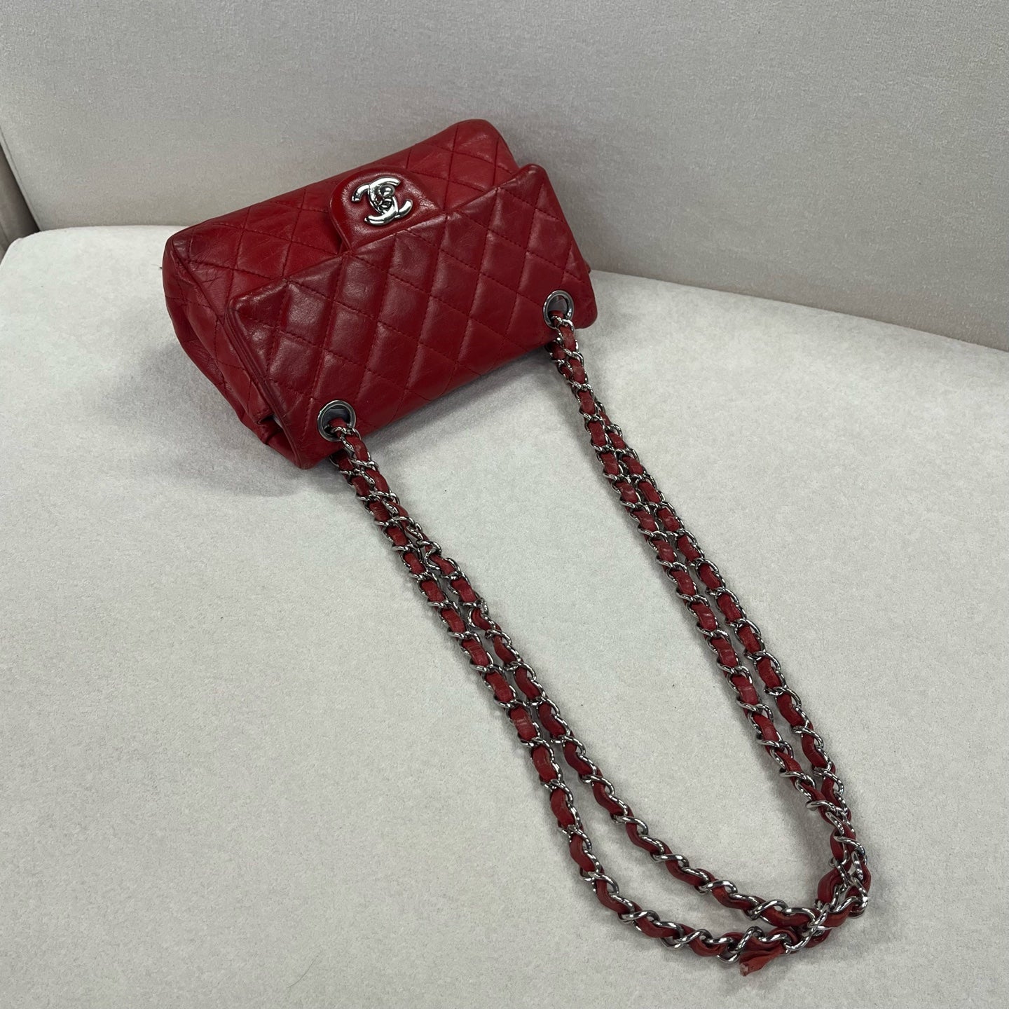 Chanel - Timeless/Classique - Leather - Red - (mini)