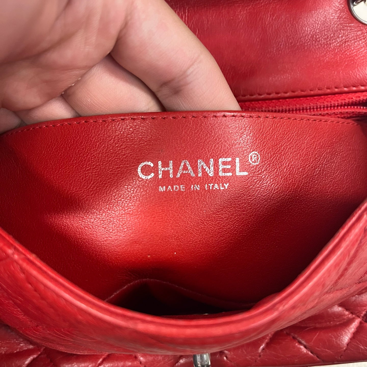 Chanel - Timeless/Classique - Leather - Red - (mini)