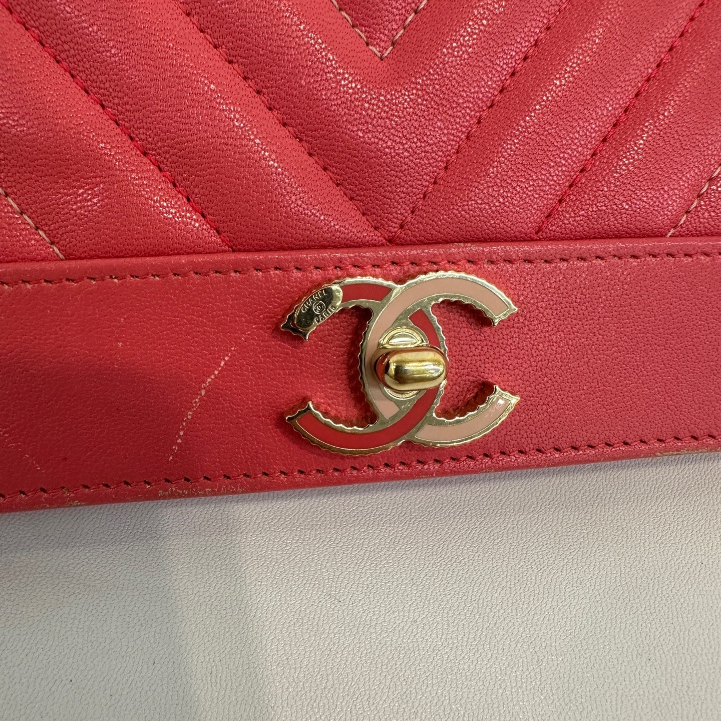Chanel - Timeless/Classique - Leather - Red - (mini)