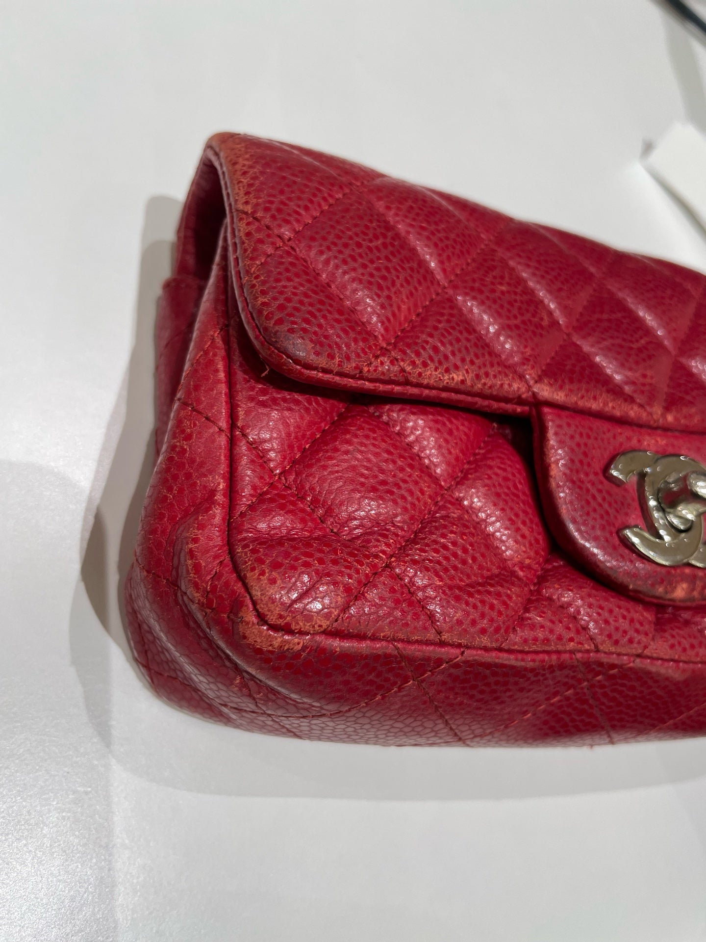 Chanel - Timeless/Classique - Leather - Red - (mini)