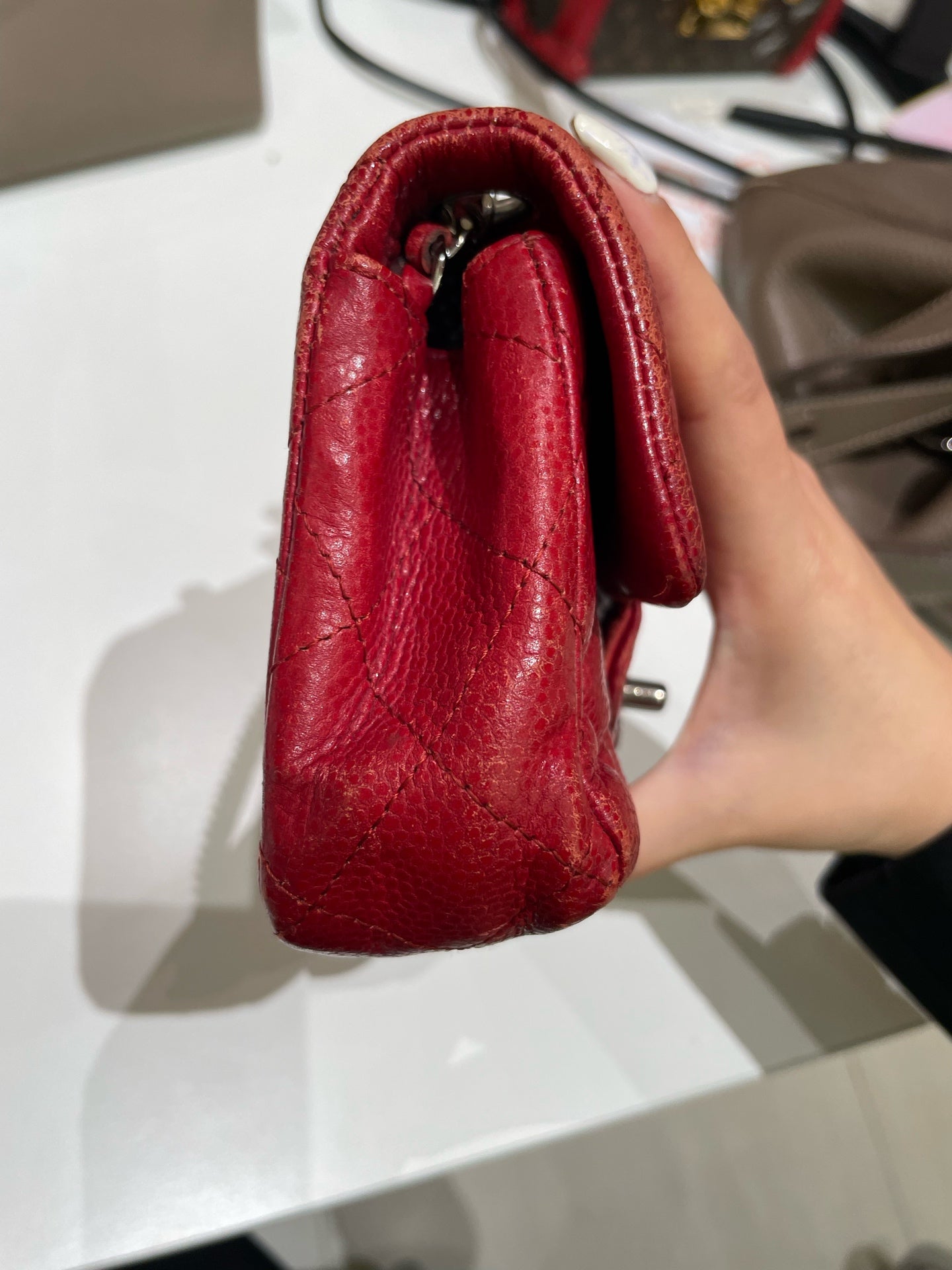 Chanel - Timeless/Classique - Leather - Red - (mini)