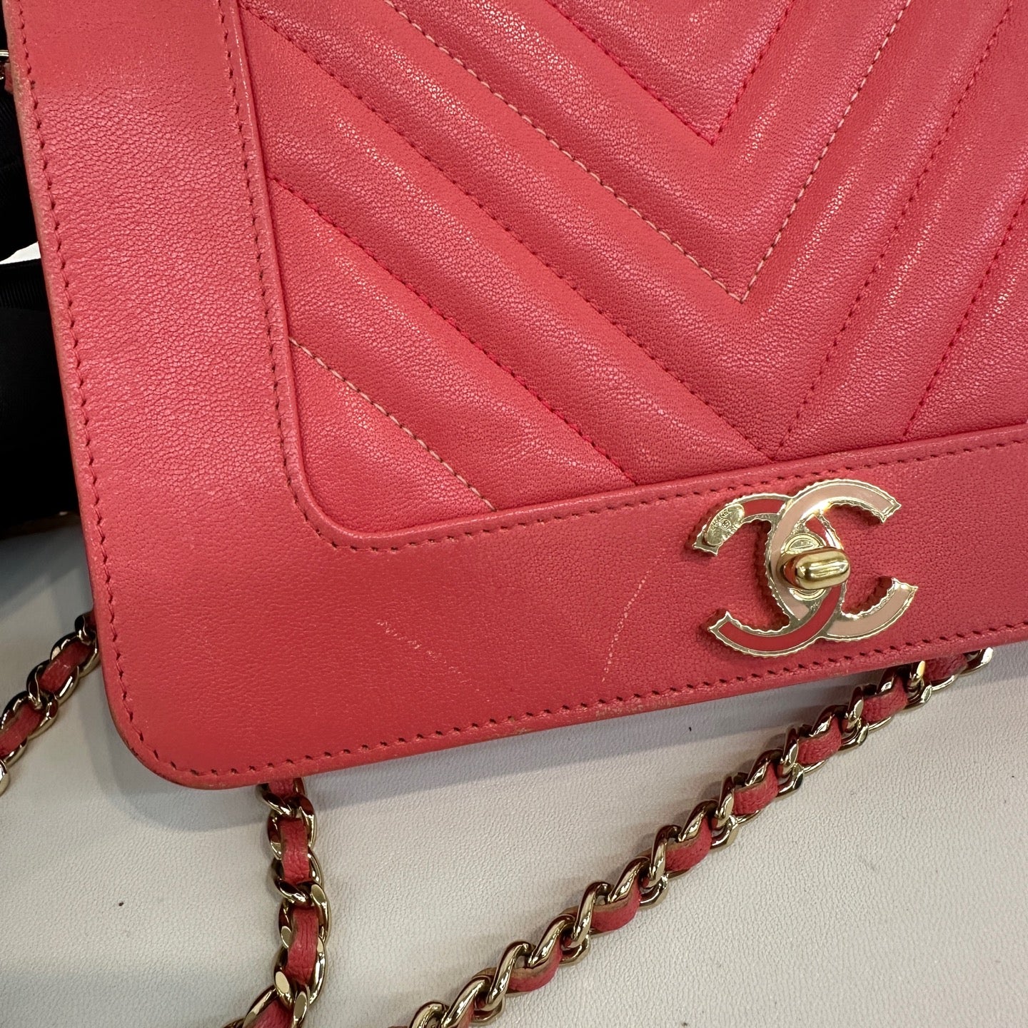 Chanel - Timeless/Classique - Leather - Red - (mini)