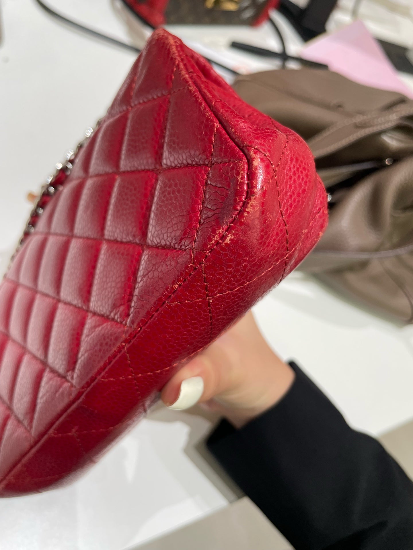 Chanel - Timeless/Classique - Leather - Red - (mini)