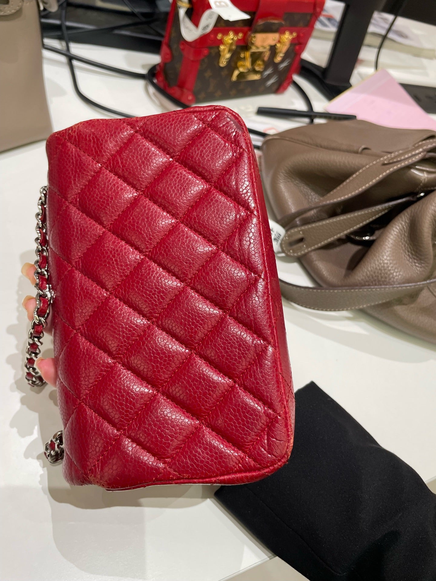 Chanel - Timeless/Classique - Leather - Red - (mini)