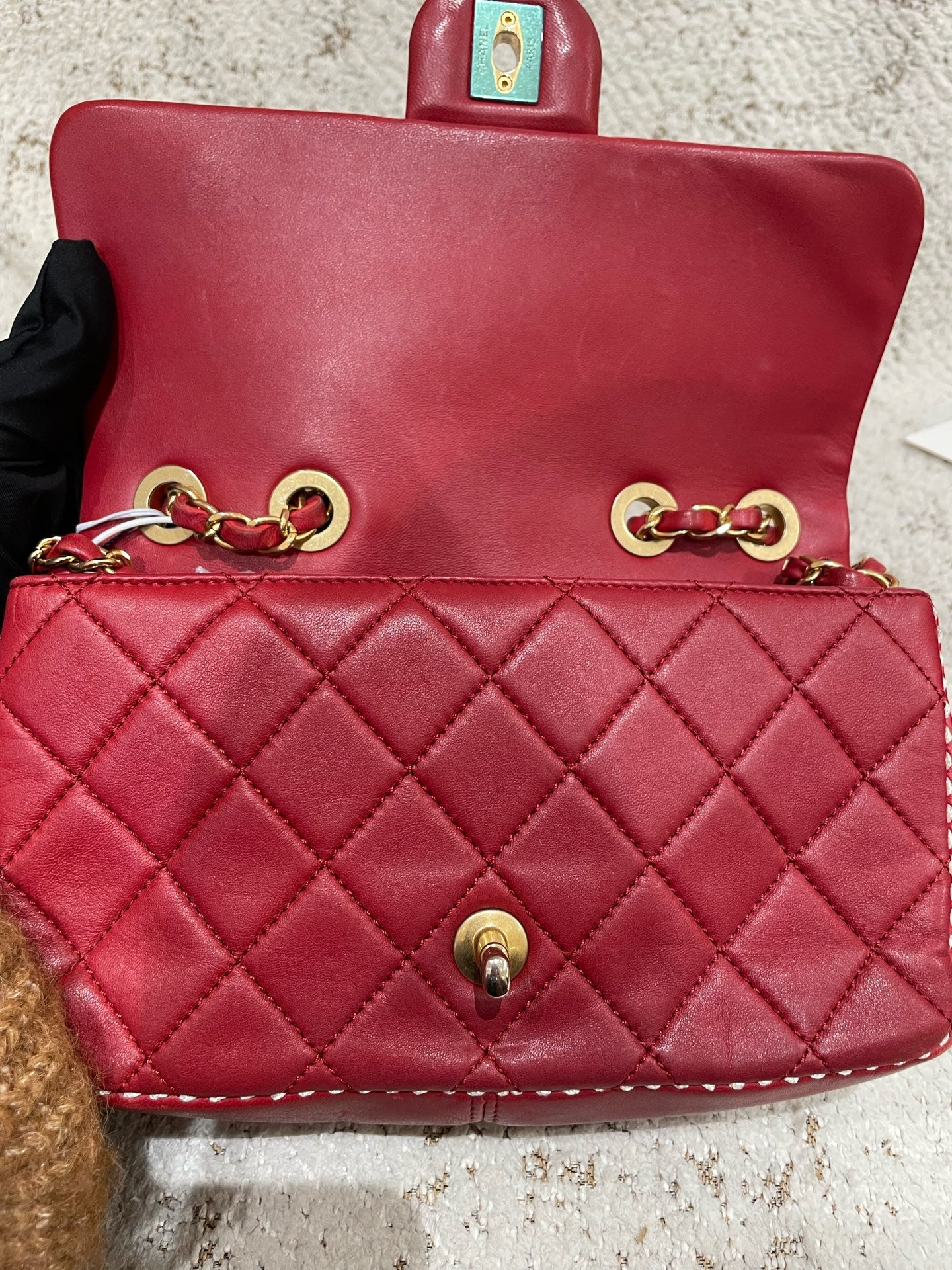 Chanel - Timeless/Classique - Leather - Red - (mini)