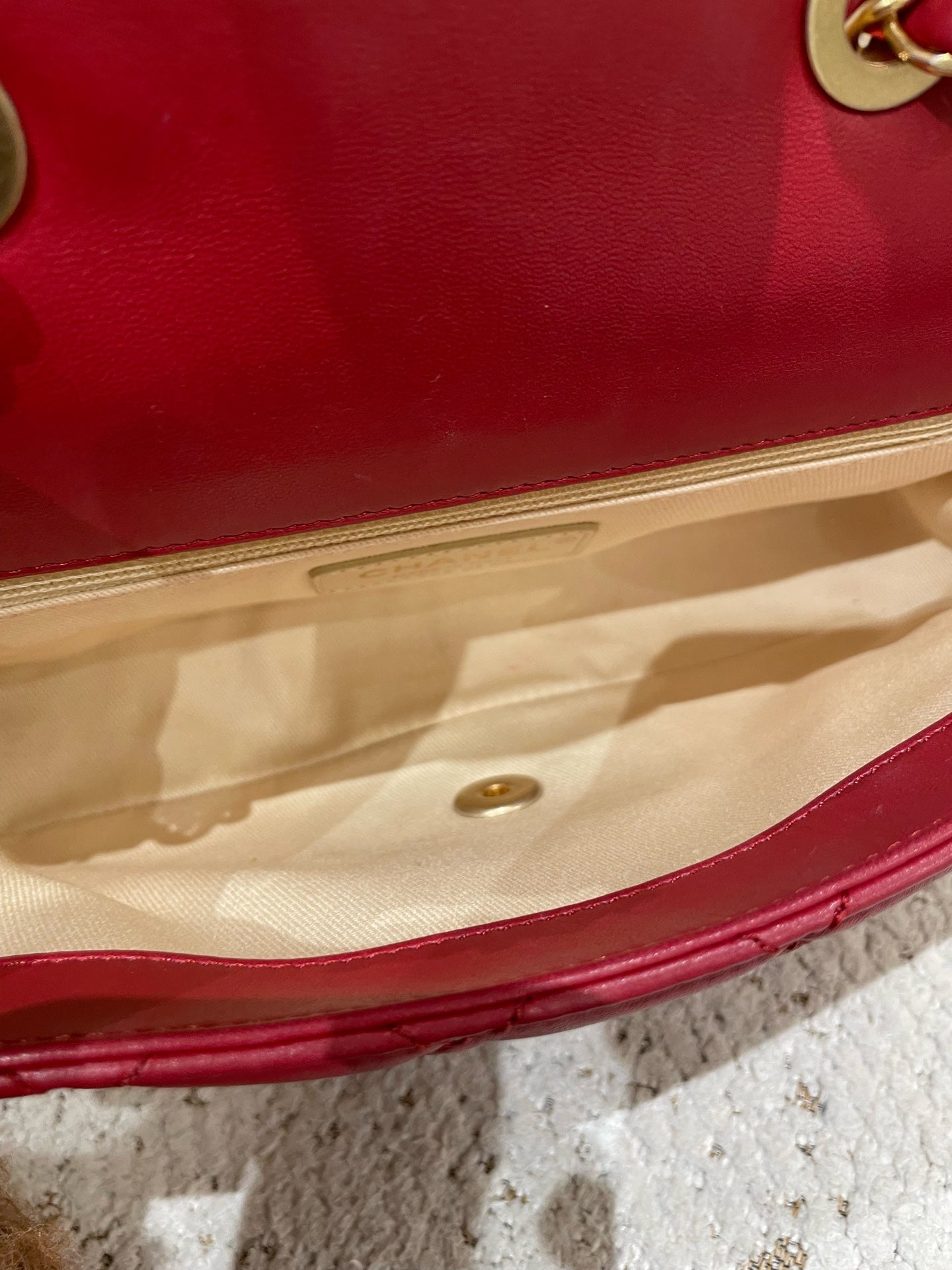 Chanel - Timeless/Classique - Leather - Red - (mini)