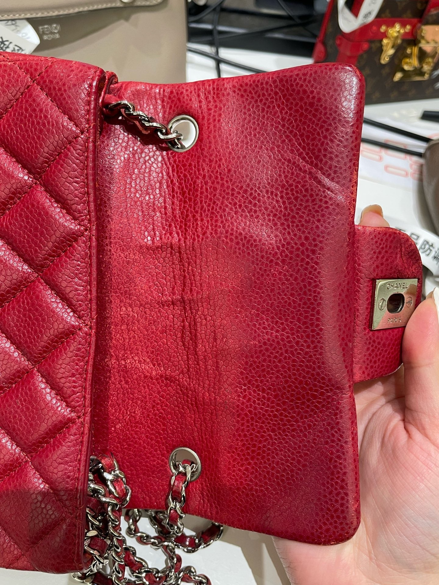 Chanel - Timeless/Classique - Leather - Red - (mini)
