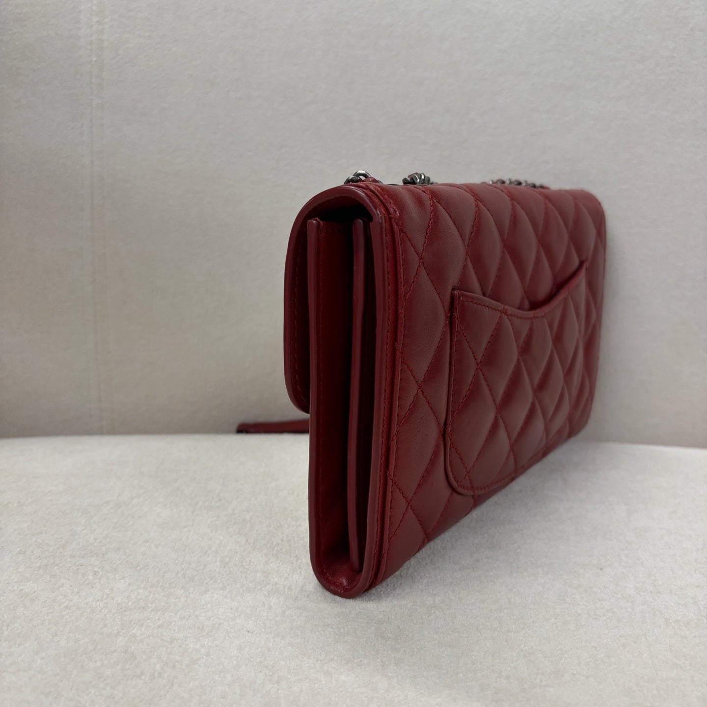 Chanel - Timeless/Classique - Leather - Red - (small)