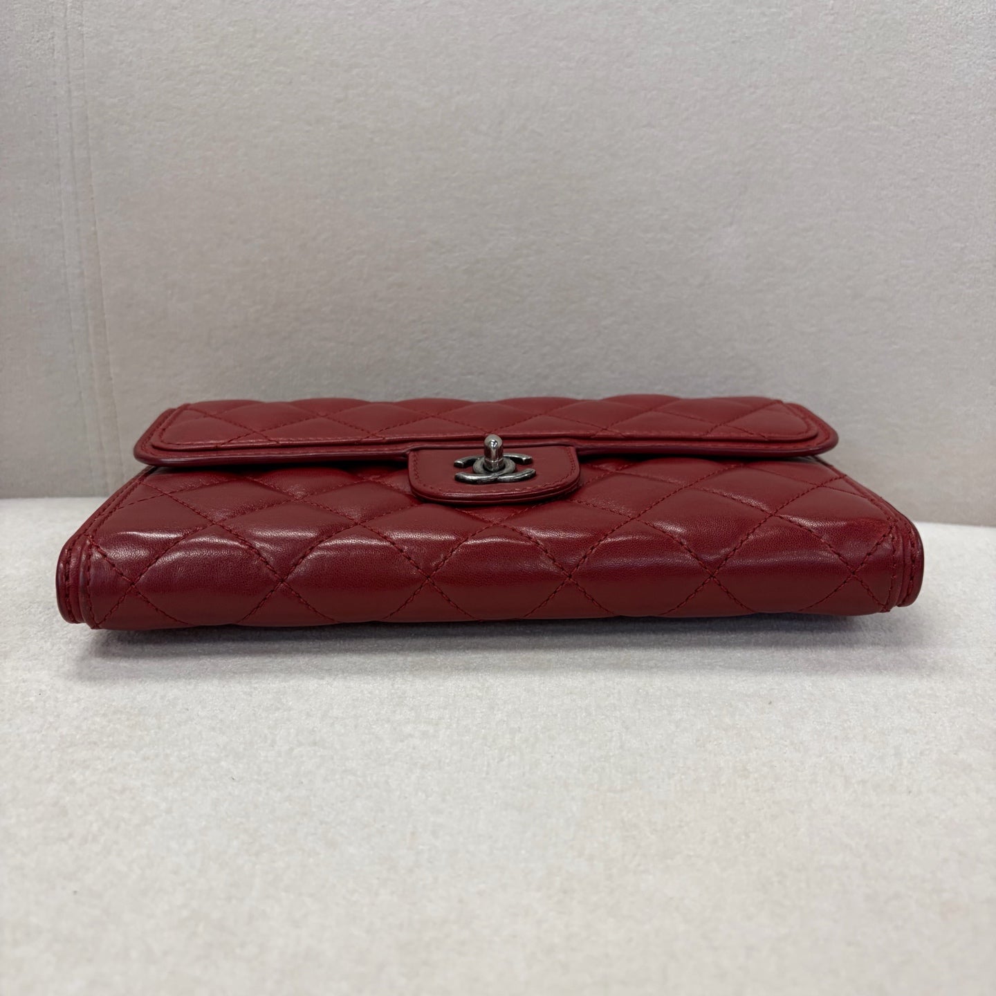 Chanel - Timeless/Classique - Leather - Red - (small)