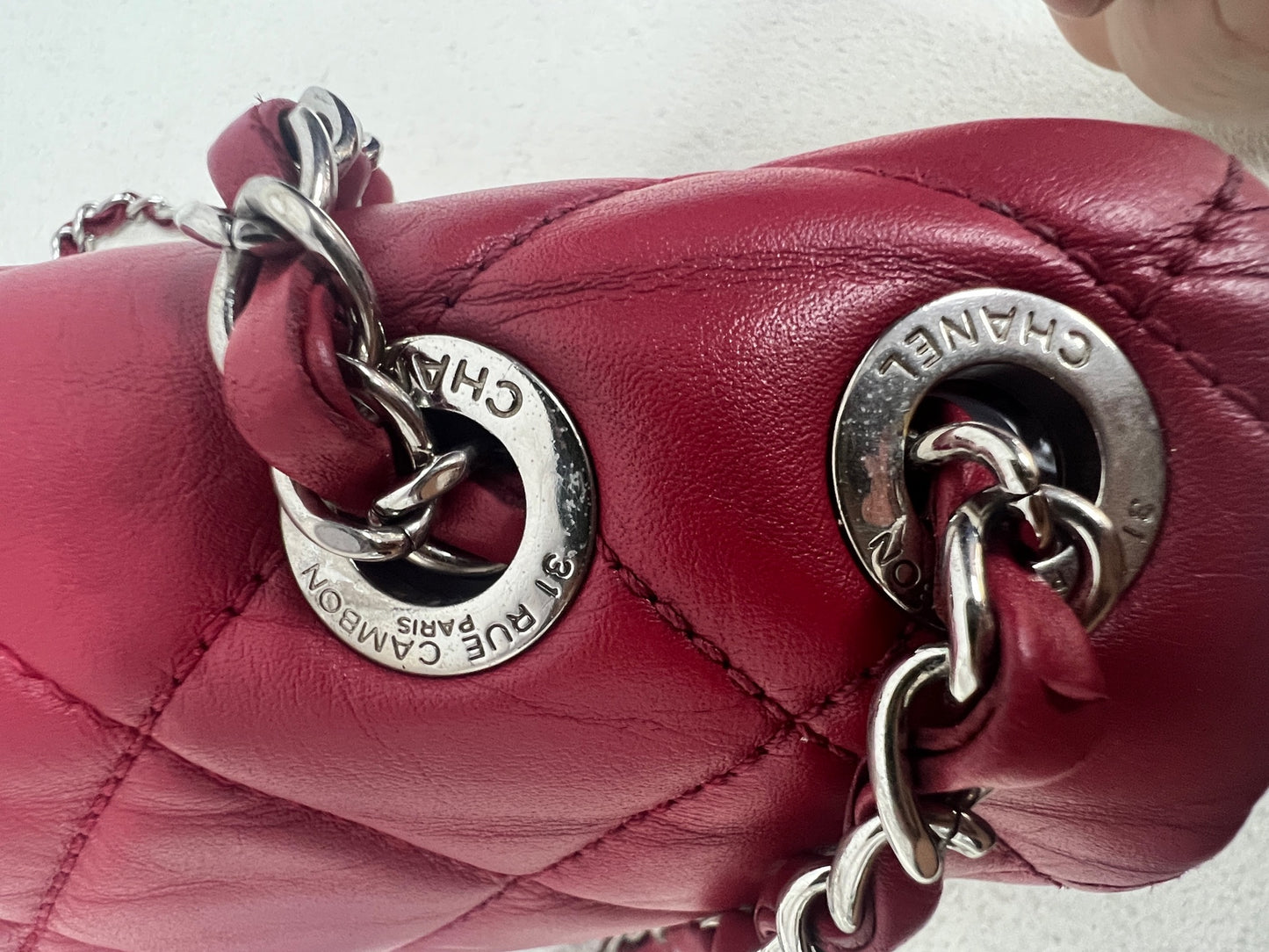Chanel - Timeless/Classique - Leather - Red - (small)