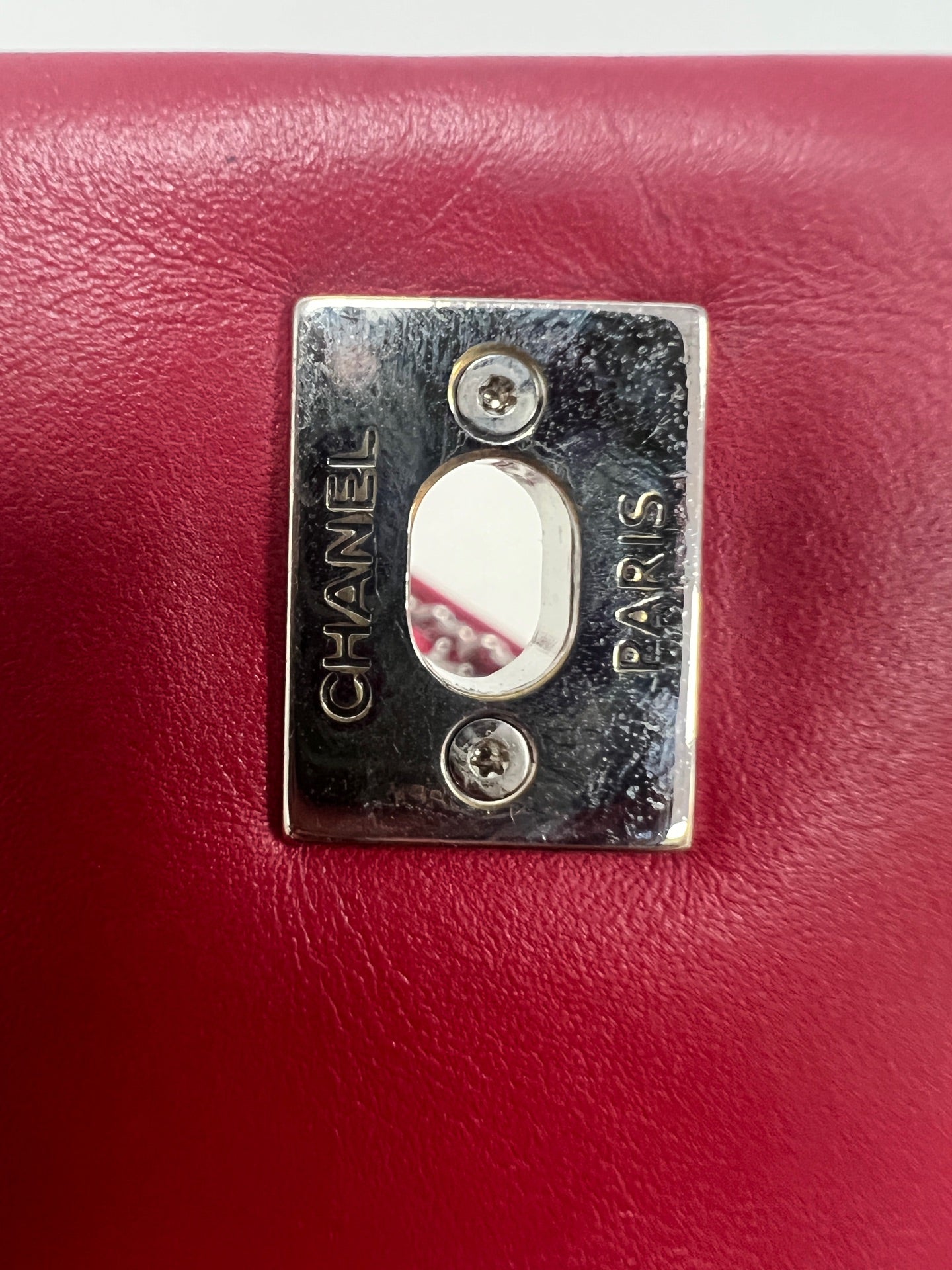 Chanel - Timeless/Classique - Leather - Red - (small)