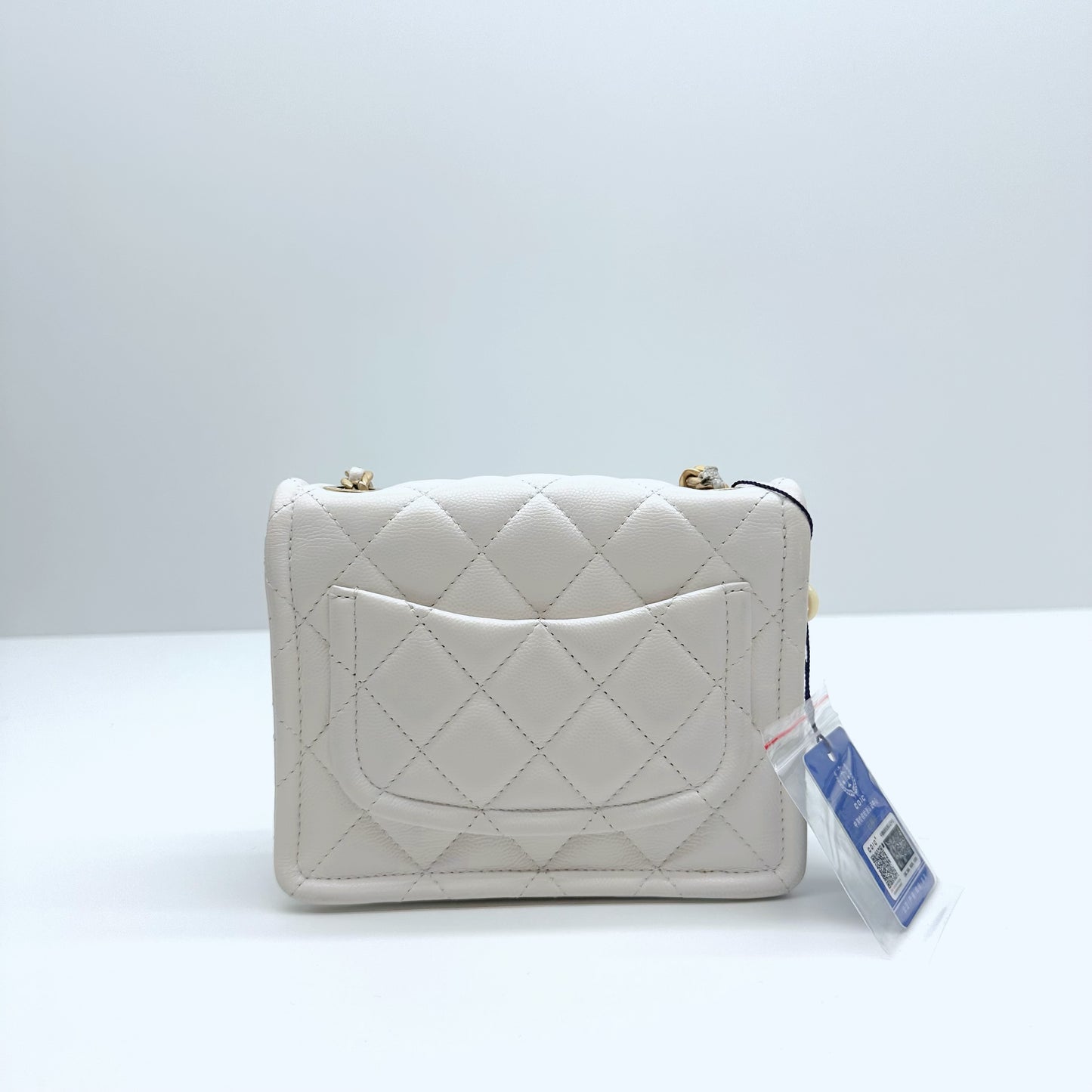 Chanel - Timeless/Classique - Leather - White - (mini)