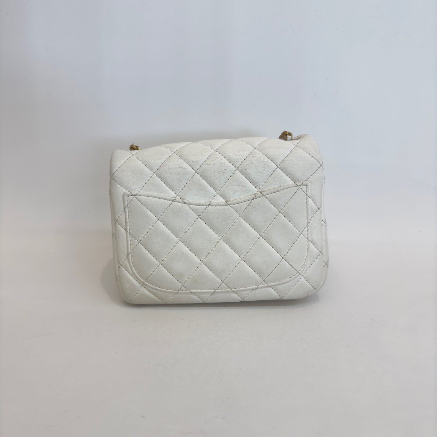 Chanel - Timeless/Classique - Leather - White - (mini)