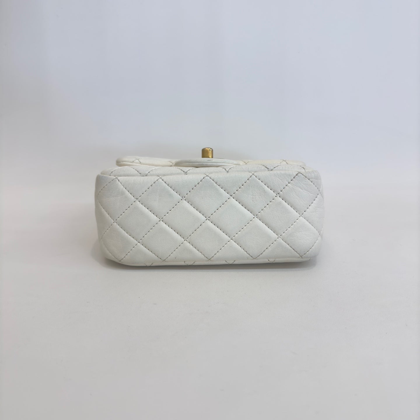 Chanel - Timeless/Classique - Leather - White - (mini)